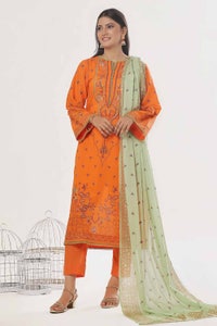 UAE -3 Piece Unstitched Printed Lawn Suit CLP-42168