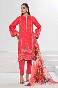 UAE -3 Piece Unstitched Printed Lawn Suit CLP-42176