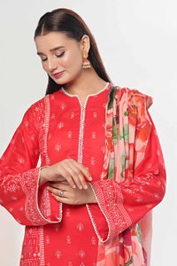UAE -3 Piece Unstitched Printed Lawn Suit CLP-42176