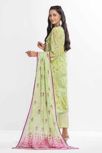 UAE -3 Piece Unstitched Printed Lawn Suit CLP-42193