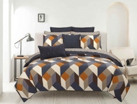 UAE -Coal T-150 Quilt Cover Set