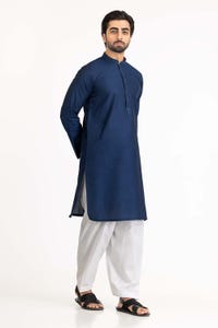 UAE -Cobalt Blue Styling Kurta KR-STY22-049