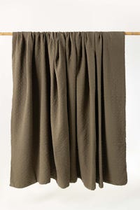 UAE -Covert Green Matelasse Blanket