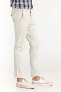 UAE -Cream Basic Dyed Khaki Pant TR-KHPD22-046
