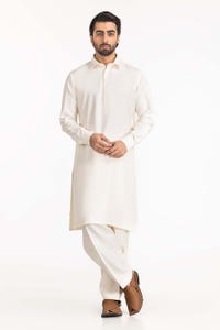 UAE -Cream Basic Suit SK-P22-132