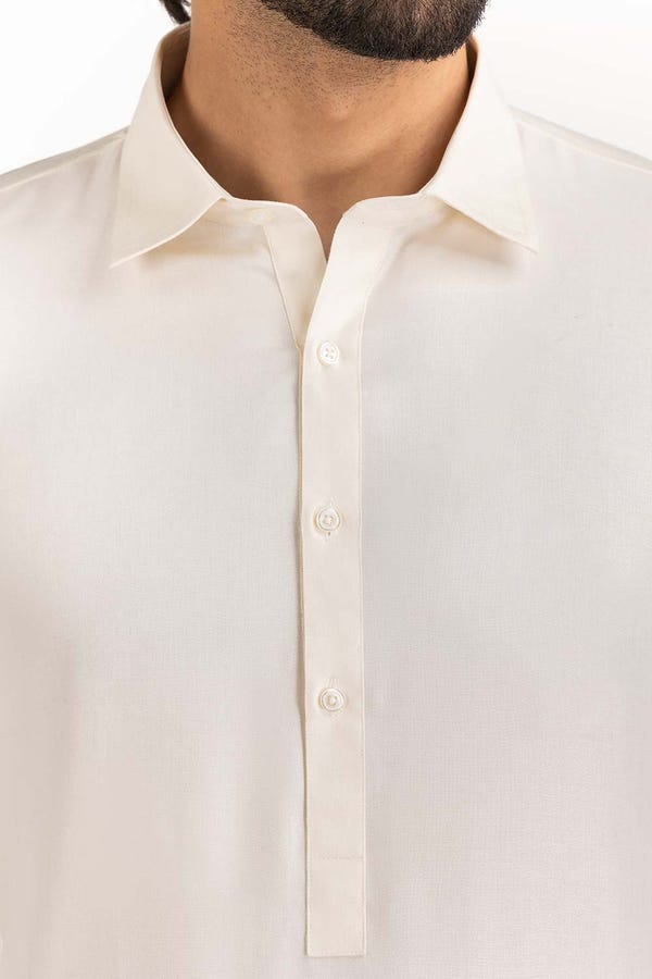 UAE -Cream Basic Suit SK-P22-132