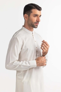 UAE -Cream Basic Suit SK-P24-012