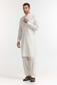 UAE -Cream Basic Suit SK-P24-012