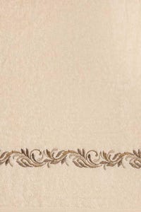 UAE -Cream 3 Pcs Combed Embroidered Towel Set