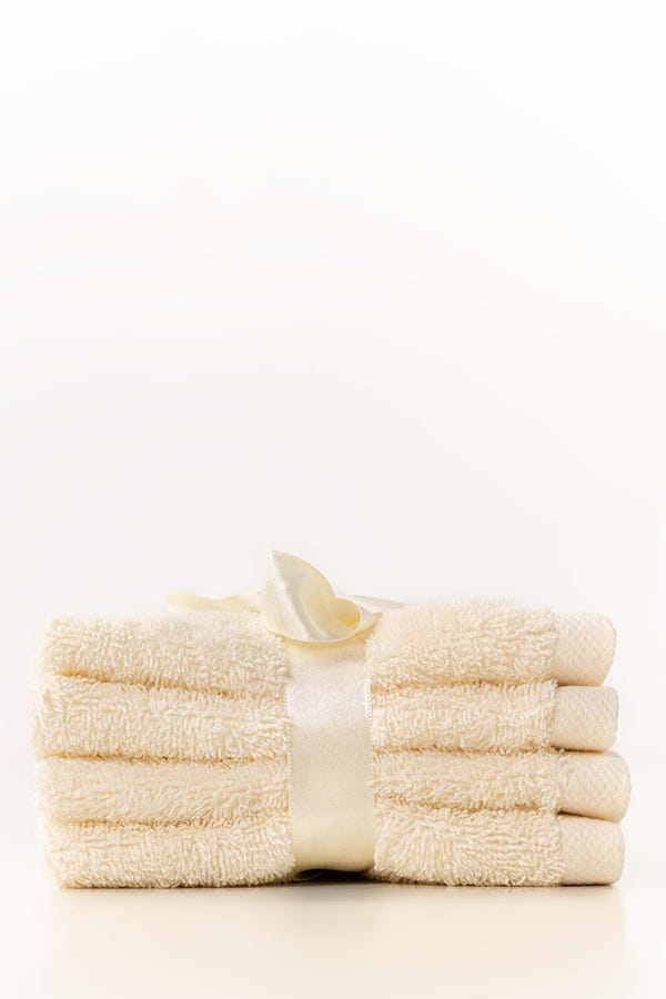 UAE -Cream Face Towel Set 4pc