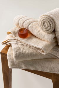 UAE -Cream Combed Towel 6 Pc Set