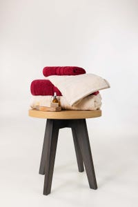 UAE -Cream Combed 6 Pcs Towel Set