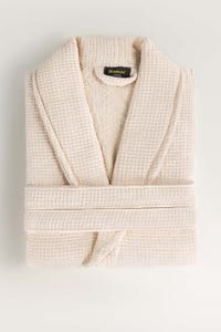 UAE -Cream Waffle Bathrobe