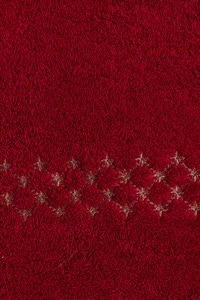 UAE -Crimson Combed Dyed Embroidered Towel 23W