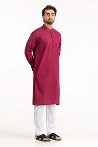 UAE -Dark Fuchsia Basic Kurta KR-STY24-011