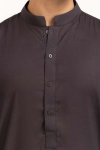 UAE -Maroon Embroidered Kurta KR-EMB23-022