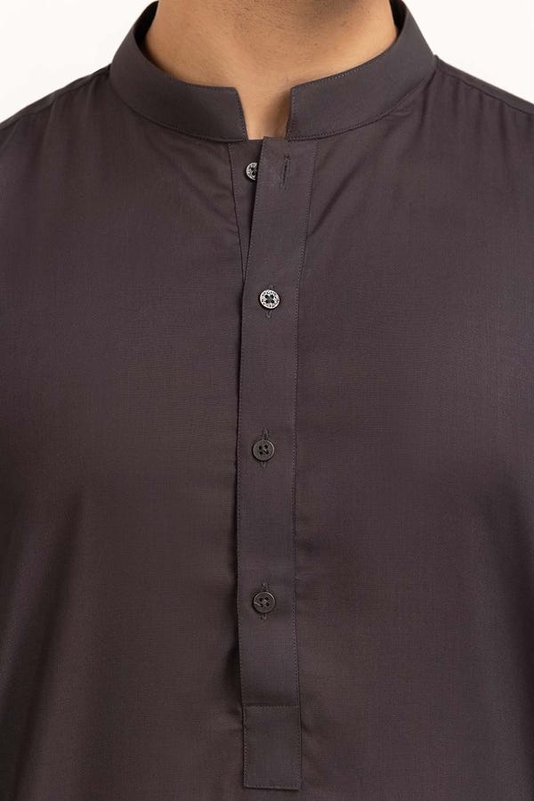 UAE -Maroon Embroidered Kurta KR-EMB23-022