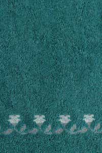 UAE -Deep Lake Combed 3Pc Embroidered Towel Set