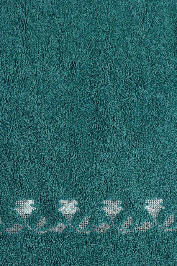 UAE -Deep Lake Combed 3Pc Embroidered Towel Set