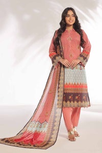 UAE -3 Piece Unstitched Printed Lawn Suit CLP-32281