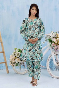 UAE -2PC Printed Lawn Unstitched Suit TL-32076