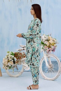 UAE -2PC Printed Lawn Unstitched Suit TL-32076