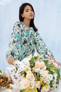 UAE -2PC Printed Lawn Unstitched Suit TL-32076