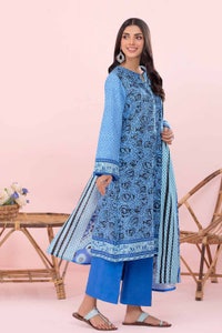 UAE -3PC Khaddar Unstitched Printed Suit WNS-22009 B