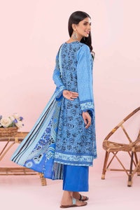 UAE -3PC Khaddar Unstitched Printed Suit WNS-22009 B