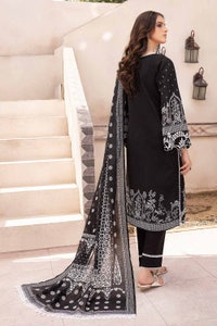 UAE -3PC Unstitched Embroidered Lawn Suit B-32036