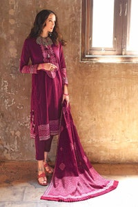 UAE -3PC Chunri Lawn Unstitched Suit CL-22069 B