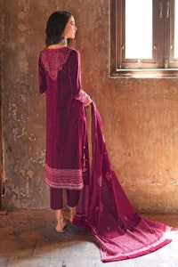 UAE -3PC Chunri Lawn Unstitched Suit CL-22069 B
