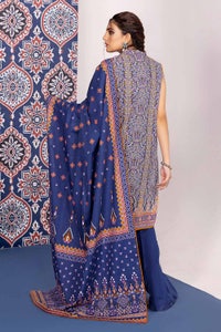 UAE -3PC Khaddar Printed Unstitched Suit K-32035 A