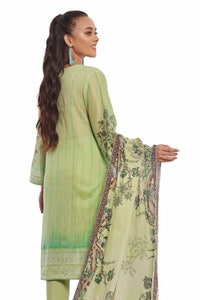 UAE -3 Piece Unstitched Printed Lawn Suit CLP-42189
