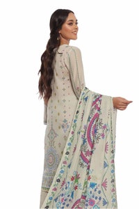 UAE -3 Piece Unstitched Printed Lawn Suit CLP-42190