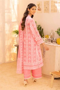 UAE -3PC Printed Lawn Unstitched Suit CL-32587 A