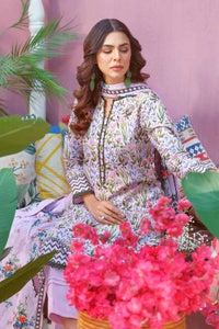 UAE -3PC Lawn Unstitched Digital Printed Suit CL-32357 A
