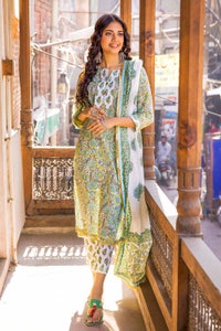 UAE -3PC Lawn Unstitched Printed Suit CL-32241 A