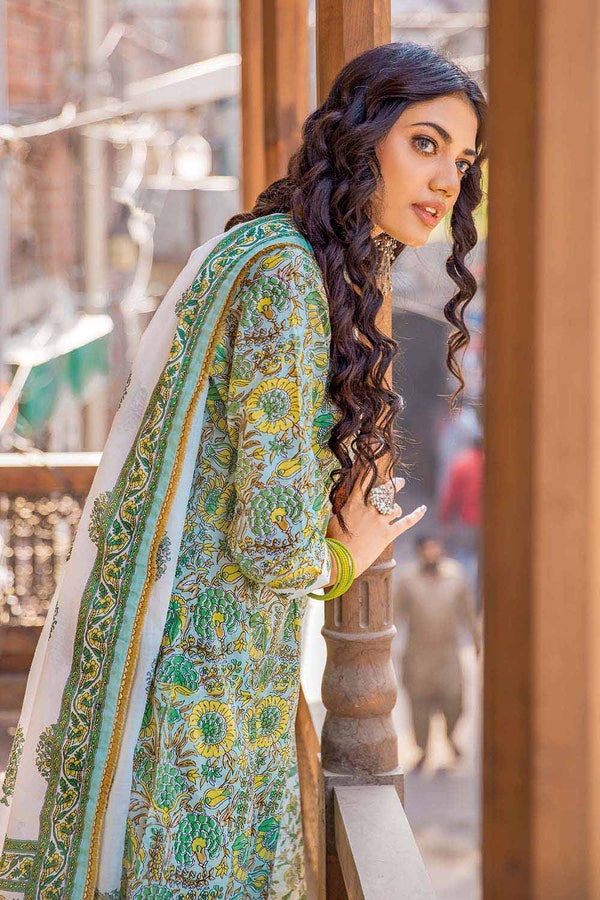 UAE -3PC Lawn Unstitched Printed Suit CL-32241 A