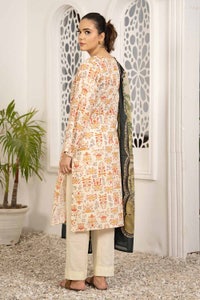 UAE -2PC Printed Lawn Unstitched Suit TL-32083