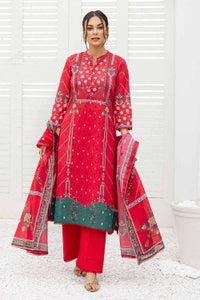UAE -3PC Printed Lawn Unstitched Suit CL-32279 A