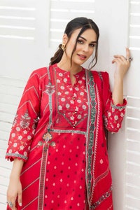 UAE -3PC Printed Lawn Unstitched Suit CL-32279 A