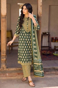 UAE -3PC Lawn Unstitched Printed Suit CL-32242 A
