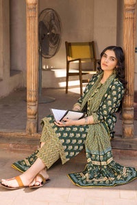 UAE -3PC Lawn Unstitched Printed Suit CL-32242 A