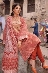 UAE -3PC Lawn Unstitched Foil Printed Suit CL-32447 A