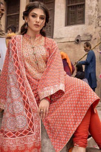 UAE -3PC Lawn Unstitched Foil Printed Suit CL-32447 A