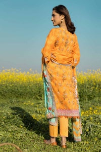UAE -3PC Lawn Unstitched Digital Printed Suit CL-32189