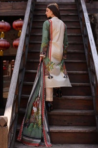 UAE -3PC Lawn Unstitched Digital Printed Suit CL-32175