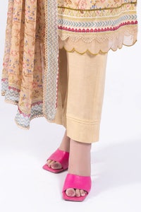 UAE -3 Piece Unstitched Printed Chiffon Dupatta BM-52006