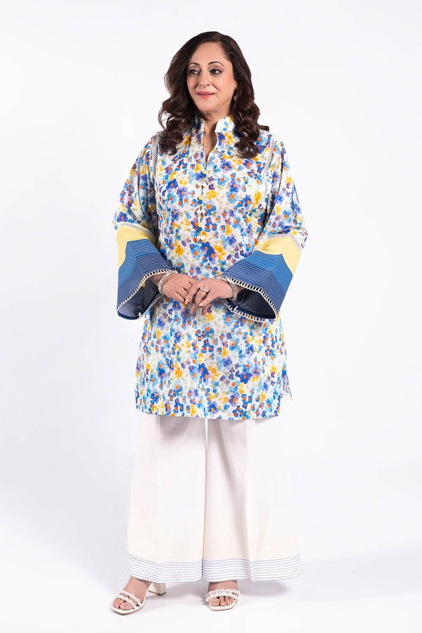 UAE -1 Piece Unstitched Printed Lawn Shirt SL-52033